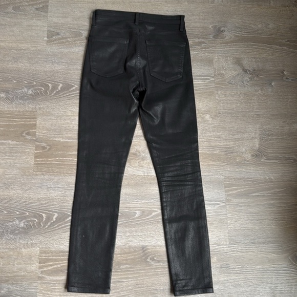 Citizens of Humanity Rocket High Rise Coated Skinny in Black - Picture 3 of 13